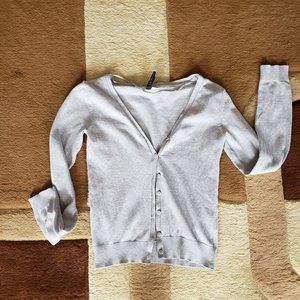 H&M Light Grey Long sleeve Cardigan